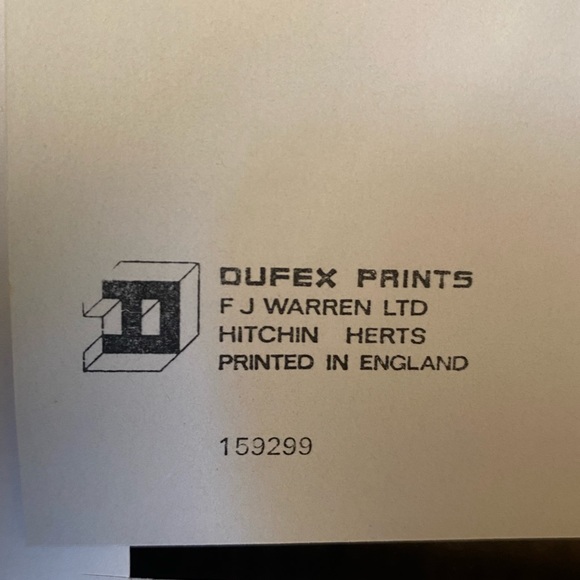 Two vintage Dufex prints of mallard ducks, by F. Osborne, framed - Picture 5 of 7